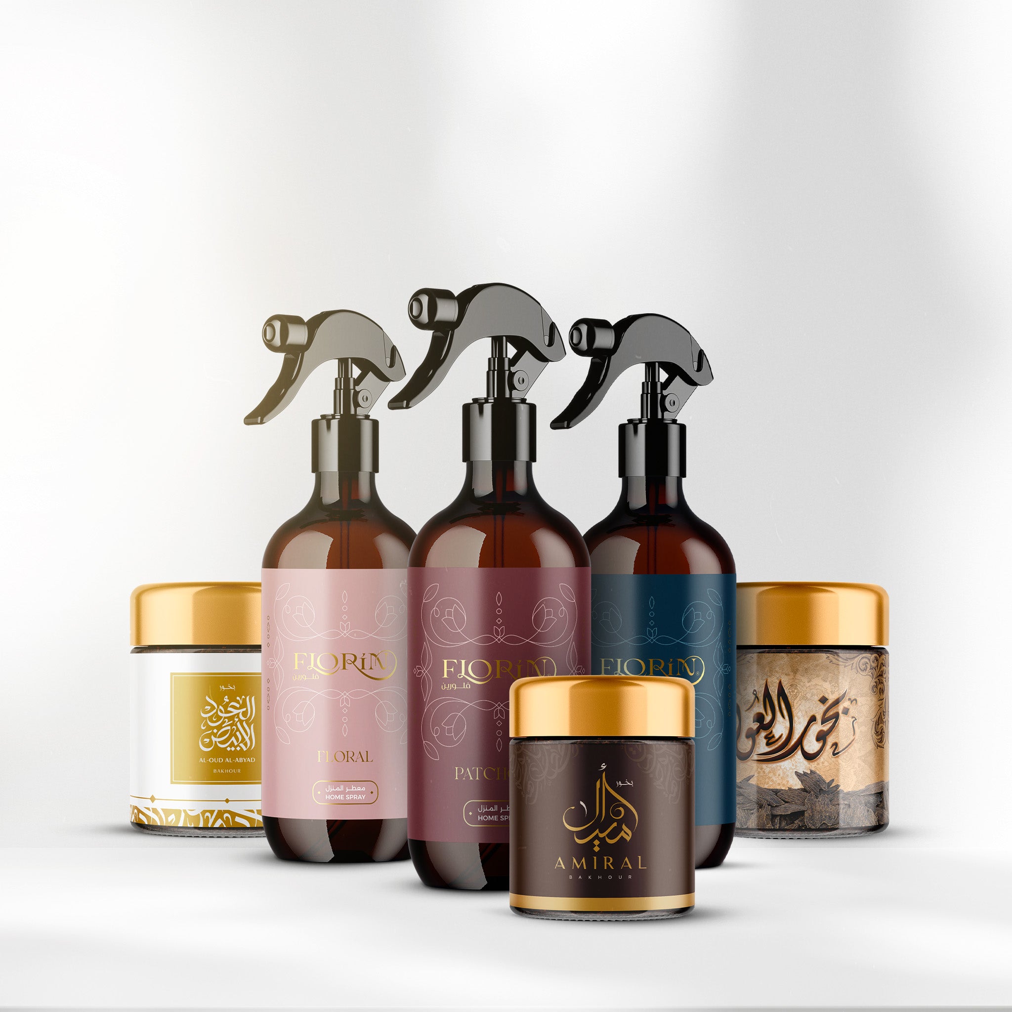 The luxurious Al-Karam Collection | 6 products, lasting, diverse scents | For home, office, and gatherings