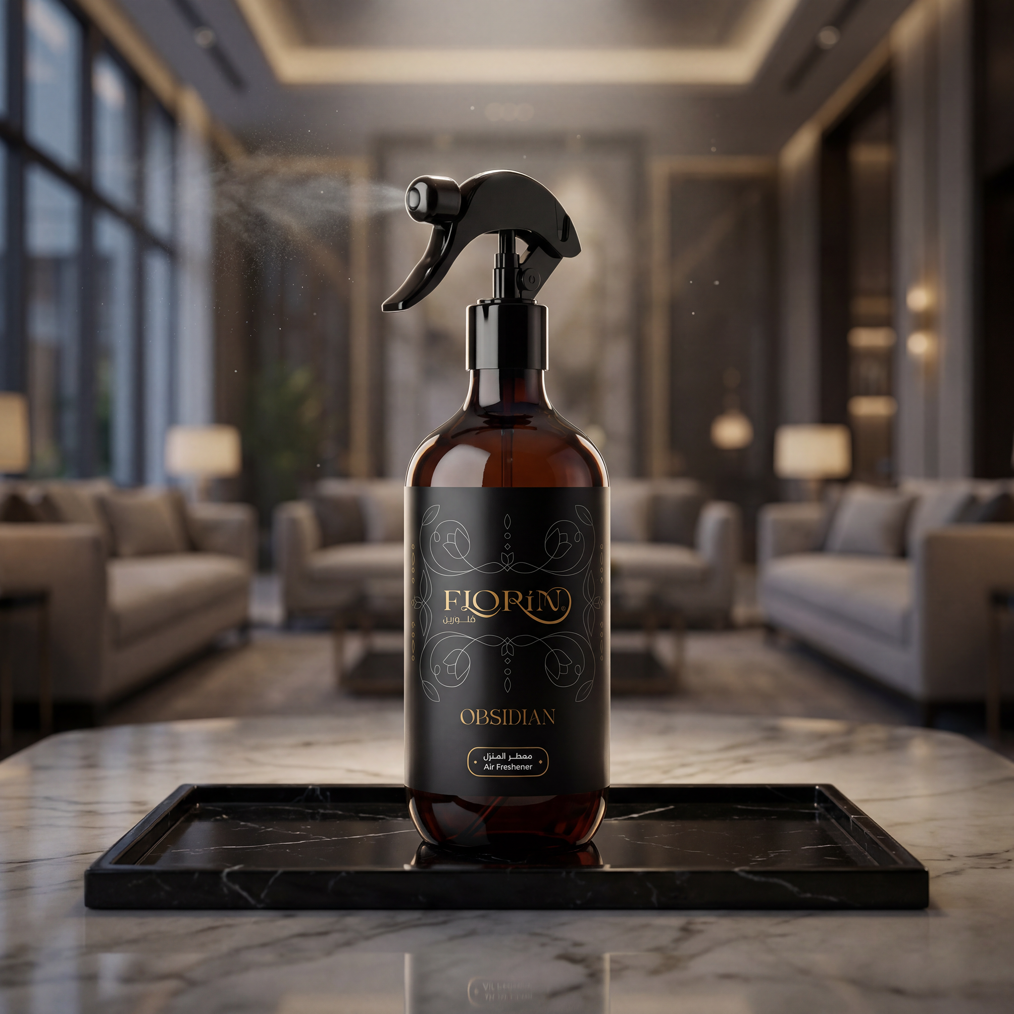 Florine Obsidian Home Fragrance - 500ml