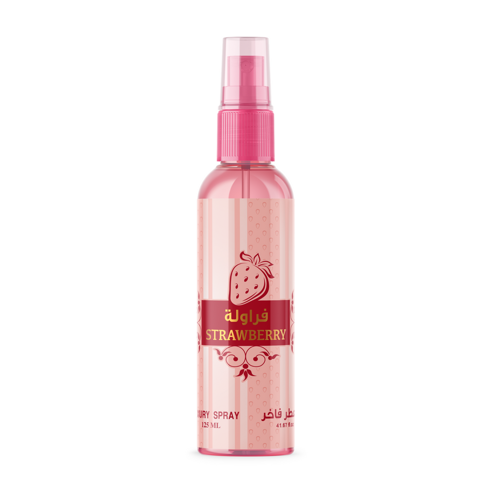 Strawberry Body Mist 125ml | Fresh and Sweet Scent | Sidr Al Khaleej